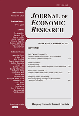 JOURNAL OF ECONOMIC RESEARCH