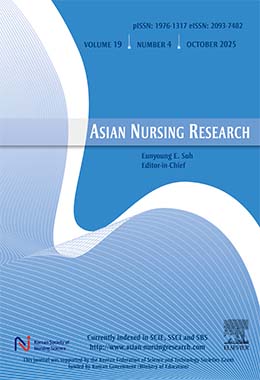 Asian Nursing Research (Asian Nurs Res)